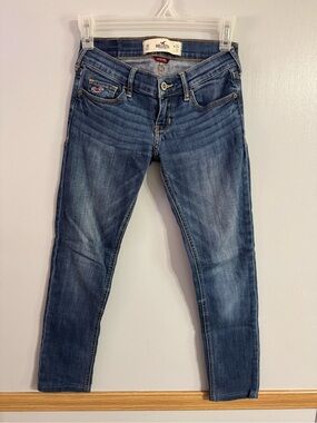 Hollister Oceanside Super Skinny Jeans Low Rise Y2K Era Size 0